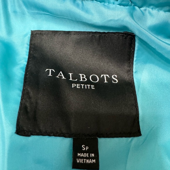 TALBOTS ❤️ puffer vest NWT size petite small - Picture 4 of 6